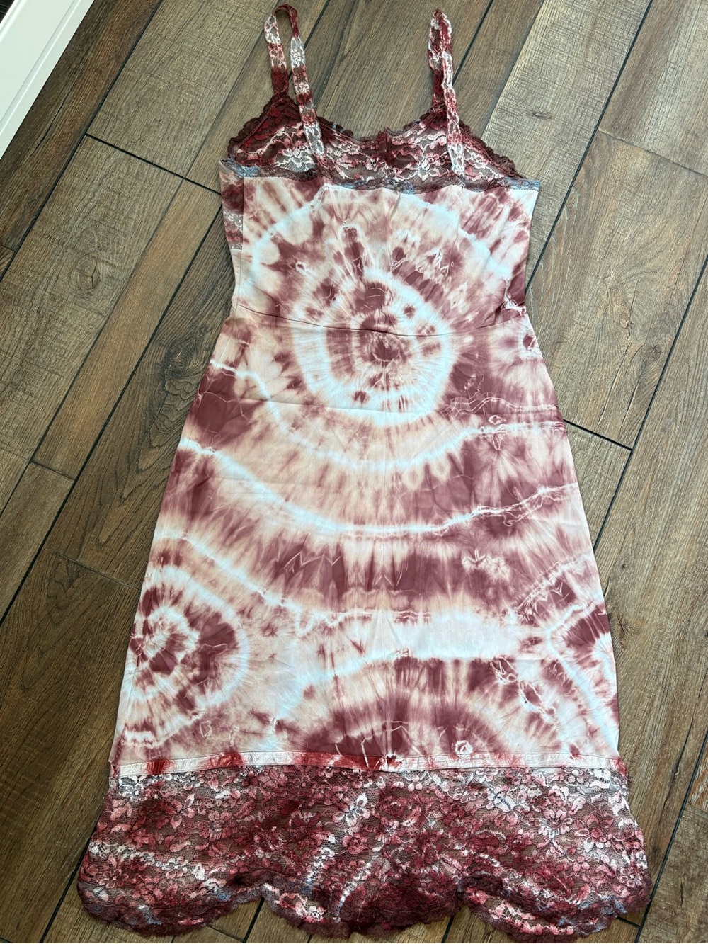 Vintage Tie Dye Slip Dress - Picture 8 of 8